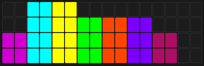 Audio Visualizer in action